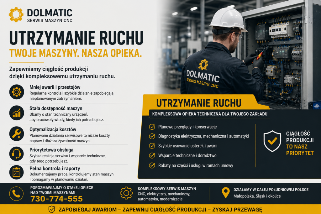 Utrzymanie ruchu maszyn przemysłowych