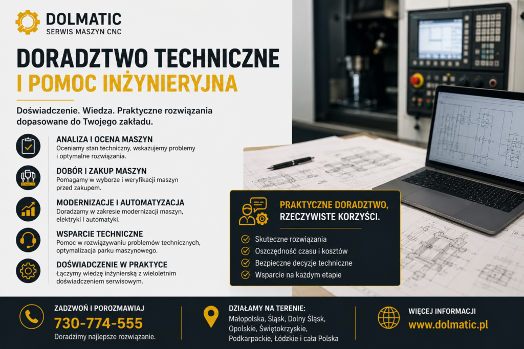 Doradztwo techniczne dla przemysłu i maszyn